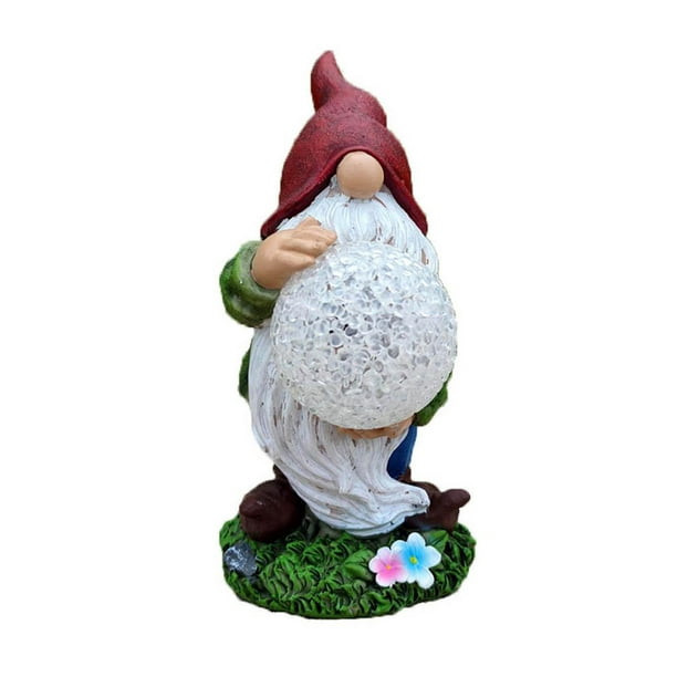 VP Home Mystic Mushroom Gnome Solar Powered LED Outdoor Decor Garden Light VP Home Mystic Mushroom Gnome Solar Powered LED Outdoor Decor Garden Light